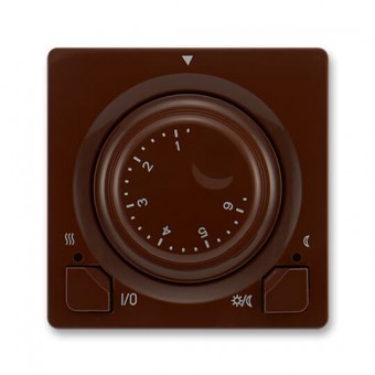 termostat univerzální otočný SWING 3292G-A10101 H1 hnědá